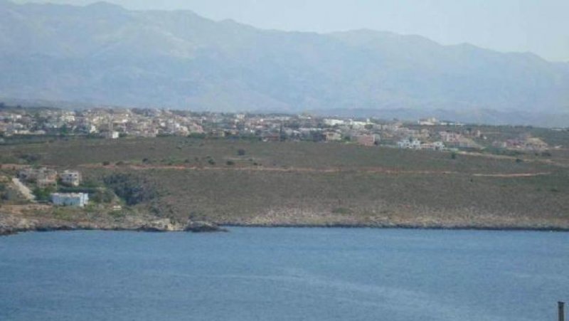 Chorafakia Kreta, Chorafakia: Einzigartiges Grundstück mit Blick auf die Bucht zu verkaufen Grundstück kaufen